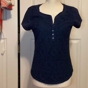 Aeropostale lace front top